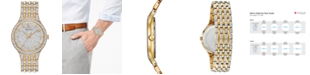 Bulova Men's Phantom Crystal-Accent Two-Tone Stainless Steel Bracelet Watch 40mm